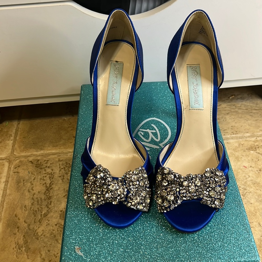 Betsey Johnson- SB Gown Royal Blue